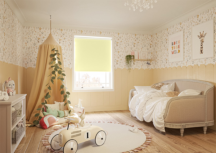 Rimini (FR Blackout), Milky Cream - Roller Blind - Image 7
